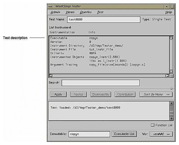 List Instrumentation Example