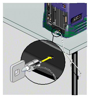 Locking the O2+ Workstation